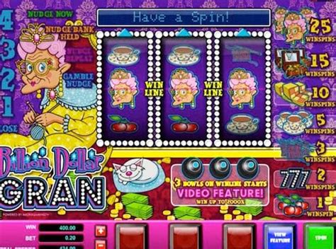 Billion Dollar Gran: A Slot Game with Humour and Fortune