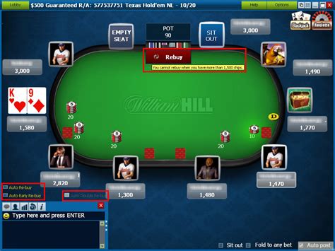 William Hill Poker: Experience the Thrill of Online Poker