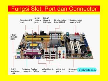 Persamaan Slot, Port, Connector, dan Socket: Pengertian dan Fungsi