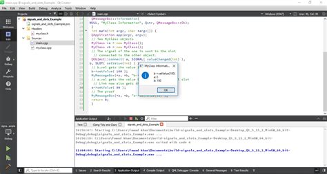 Qt Signal-Slot Connection: Passing Data from Main Window to Dialog