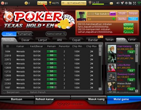 Menu Pembayaran: Top Up Chip Game Poker Texas Boya dengan Mudah