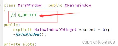 qobject connect no such slot mainwindow pushbuttonclick