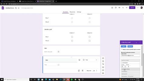 Cara Terbatas Jawaban dalam Google Forms