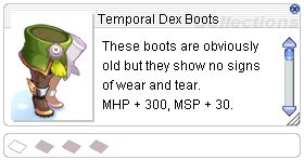 Penjelasan Temporal Boots Enchants