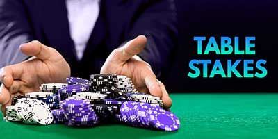 Table Stakes in Poker: Pengertian, Cara Menggunakan, dan Strategi Taruhan