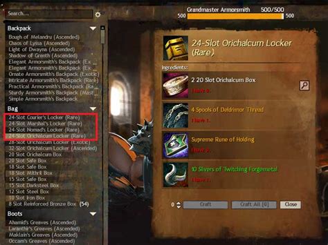 Membeli Slot Bag di Guild Wars 2: Tips dan Trik