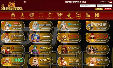 surya poker online