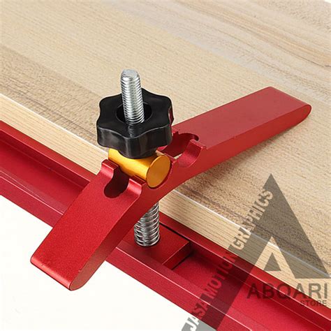 Klem Miter Track T-Slot T-Track Clamp Woodworking: Peralatan Wajib untuk Woodworker