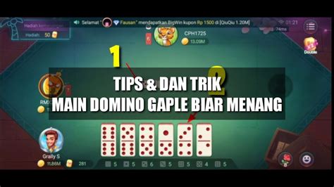 Menguasai Permainan Domino Gaple: Tips dan Trik untuk Menang