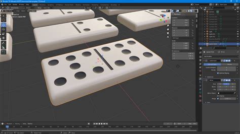 Download Project Blender Domino Clickable: Free Dominos Blender Models