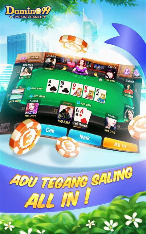 Domino QiuQiu 99 QQ Gaple Slot: Collection of 19 Online Casual Games from Indonesia