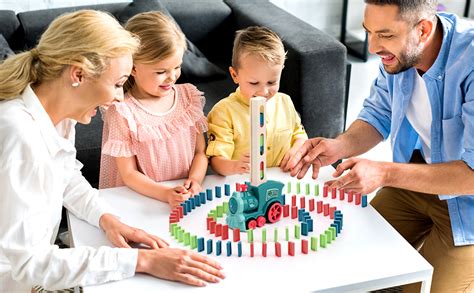 Domino Train Set: A Fun and Interactive Toy for Kids