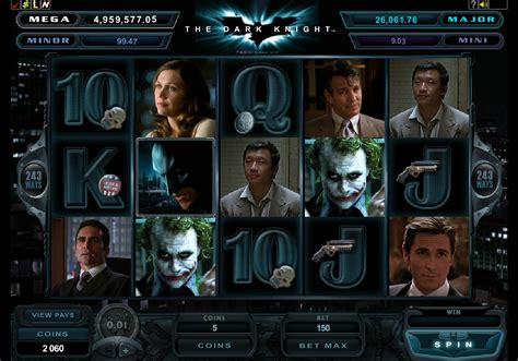 The Dark Knight: A Thrilling Slot Game from Playtech