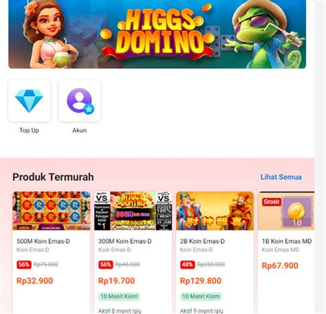 Top Up Higgs Domino Telkomsel dengan Mudah