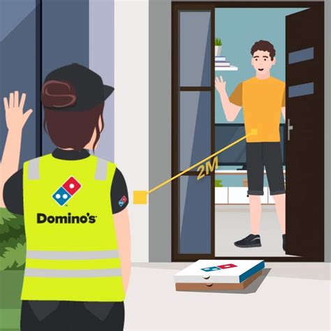 Domino’s Zero Contact Delivery: Mencegah Kontak untuk Menjamin Keselamatan