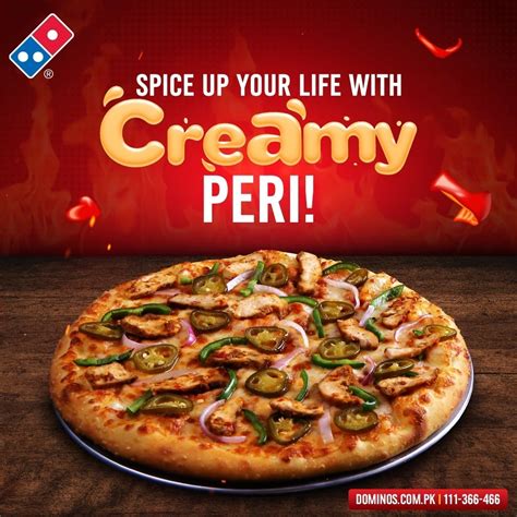 Resep Pizza Peri-Peri Chicken Domino’s