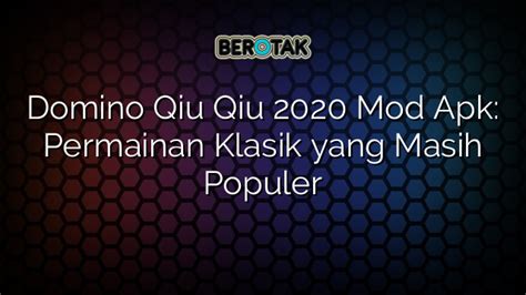 Qiu Qiu Pro: Game Domino Online yang Mengasyikkan