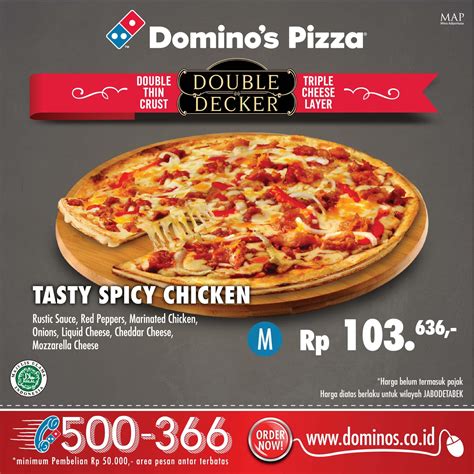 Domino’s Kembali dengan Crust Double Decadence, Sesuai Permintaan Fans