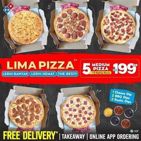 Domino’s Pizza: Pilihan Menu dan Lokasi Outlet di DKI Jakarta