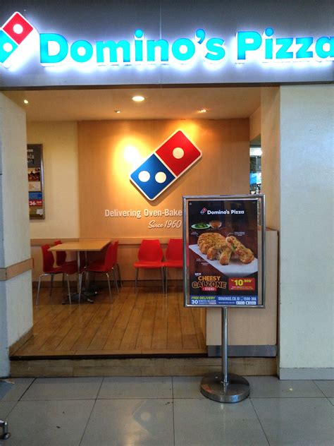 Menu at Domino’s Pizza Restaurant, East Jakarta