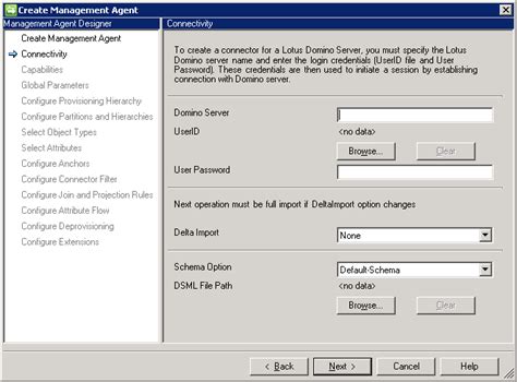 Connecting Notes Clients to Servers