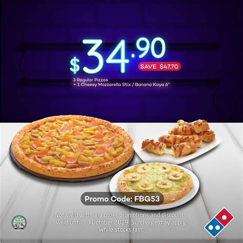 Diskon Pizza Domino’s Oktober 2019