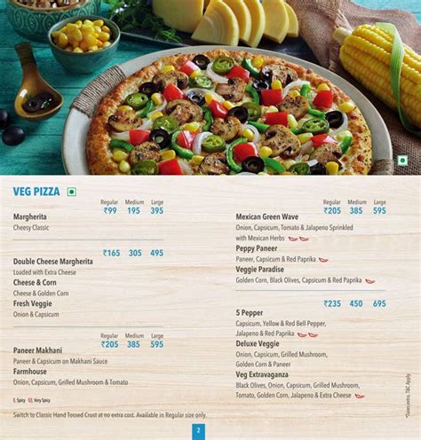 Domino’s Pizza Vijayawada: Menu, Prices, and More