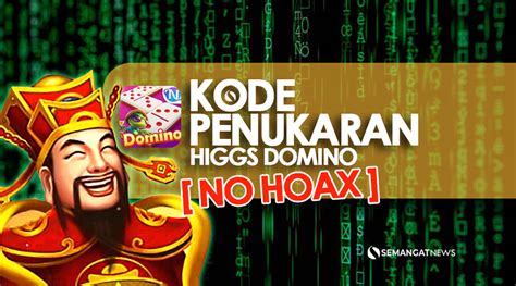 Kode Redeem Higgs Domino Terbaru Hari Ini (1B) Gratis 2023 yang Masih Aktif