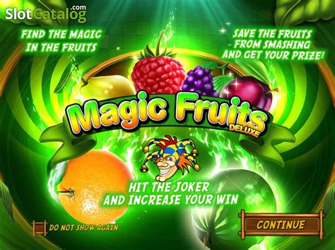 Menangkan Besar dengan Magic Fruits Deluxe