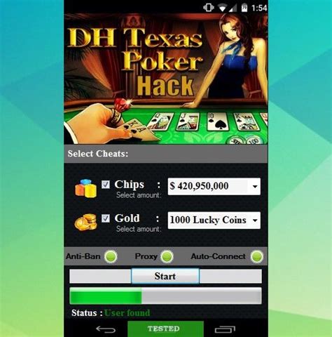 hack dh texas poker android