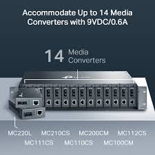 TP-Link TL-MC1400 14-Slot Media Rackmount Chassis: Solusi Ideal untuk Konversi Media