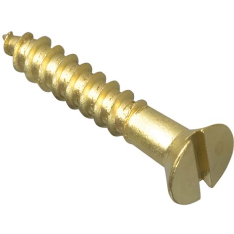 Screws untuk Kayu: Slotted Wood Screws