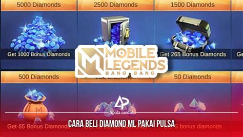 Belajar Cara Membeli Diamonds di Mobile Legends dengan Telkomsel Termurah