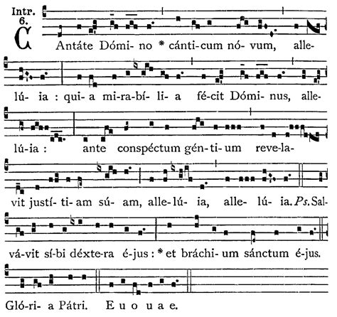 CANTATE DOMINO: The 98th Psalm in Music