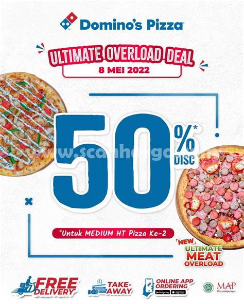 Voucher Domino’s Pizza [FREE DESSERT] Juli 2024