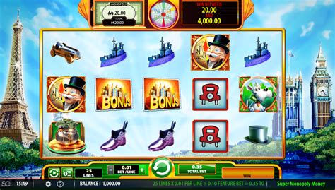 Game Berhasil: Super Monopoly Money Slot Machine