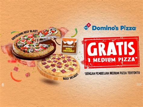 Domino’s Pizza: Rasanya Perpaduan Keju Mozarella, Tomato, Saus Pizza dan Parchel untuk Rasanya Gurih dan Lumayan Ngenyangin Juga Setelah Makan Pizza