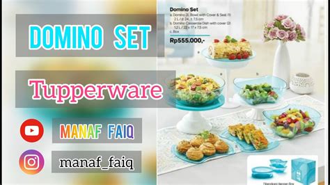 Domino Set Tupperware Mei 2018: Kekayaan dan Kebersamaan