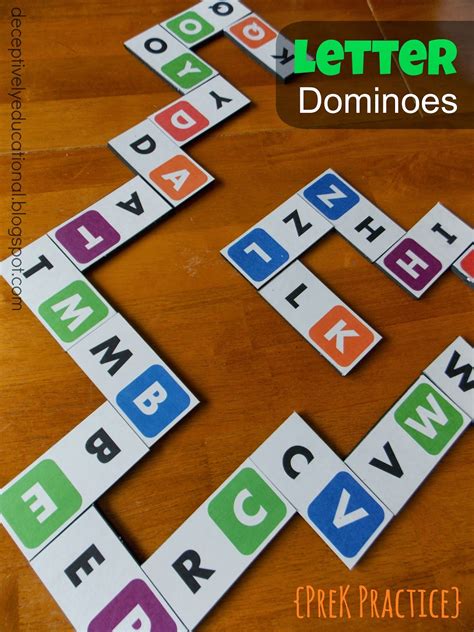 Domino Puzzles untuk Anak-anak: Aktivitas Mengajar Huruf dan Bunyi