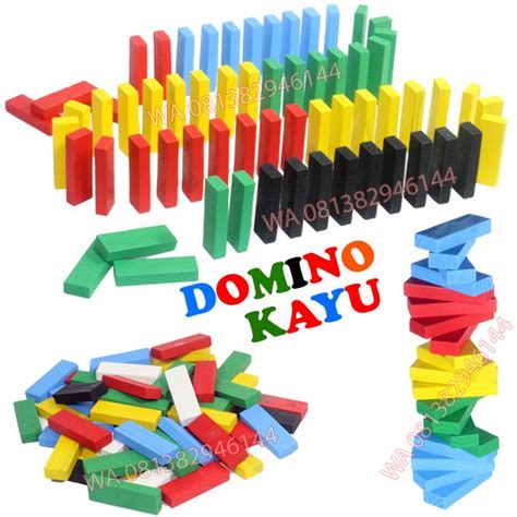 Bermain dengan Balok Domino dan Mengembangkan Kemampuan Anak