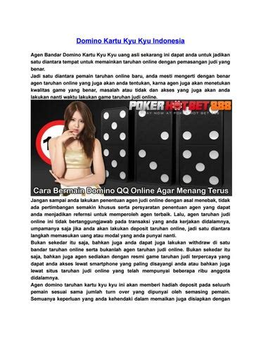 Domino Kyu Kyu PC: Panduan Lengkap untuk Bermain dan Menang