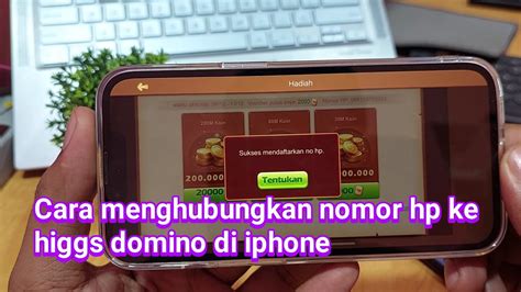 Cara Dapat Kode Verifikasi Domino Island dan Menghubungkan No Hp Ke Higgs Domino