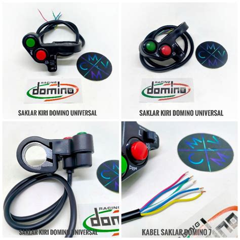 Pemegang Holder Domino Kiri dan Kanan untuk Motor Universal