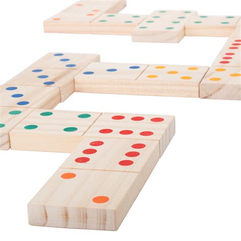 Menghiburkan Kualitas: Dominoes Wooden Toys