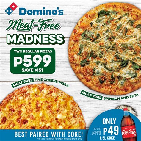 Domino’s Pizza Seminyak Menu: Variety of Delicious Options