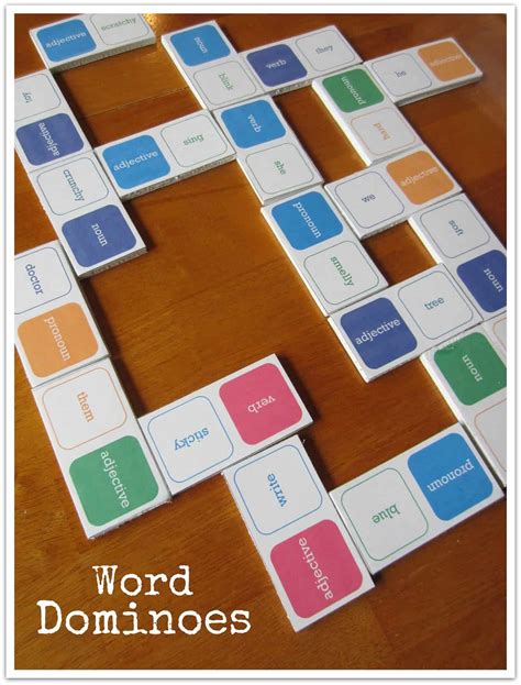 Dominoes: A Fun Way to Improve Vocabulary