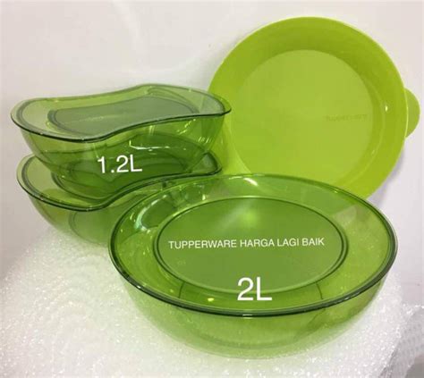 Dominoset Tupperware Hijau, Siap Menghiasi Momen-Momen Khusus Anda