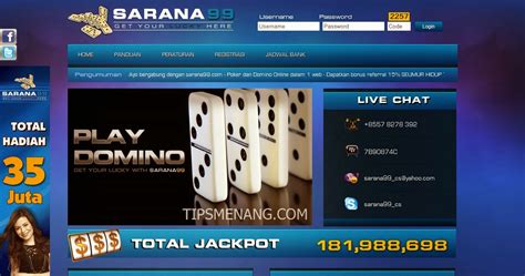 Sarana99: Situs Judi Online Terpercaya Indonesia