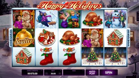 Happy Holidays Slot Machine Game to Play Free