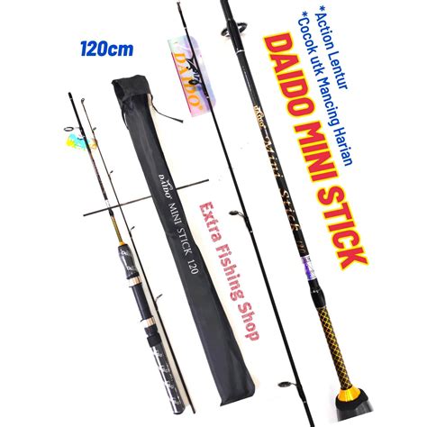 Tegak Joran Pancing Set Shikari Salmon Ruas Panjang 180-300cm Siap Pakai